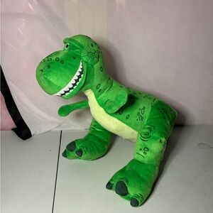 Disney Toy Story Rex Pixar Plush Collection Dinosaur T-Rex Green 14"